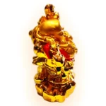 Laughing Buddha With Potli Bag - Image 3