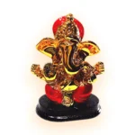 Devsamagri's Premium Red Ganesh Murti - Image 3