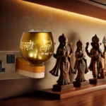 Premium Sai Baba electric kapoor dani with night lamp camphor vaporizer for home pooja