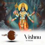 10 Mukhi Rudraksha Pendant