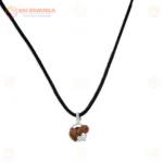 Original 13 Mukhi Java Rudraksha Pendant with Silver Cap – Sacred Thirteen Face Locket for Spiritual Growth & Divine Blessings - Image 4
