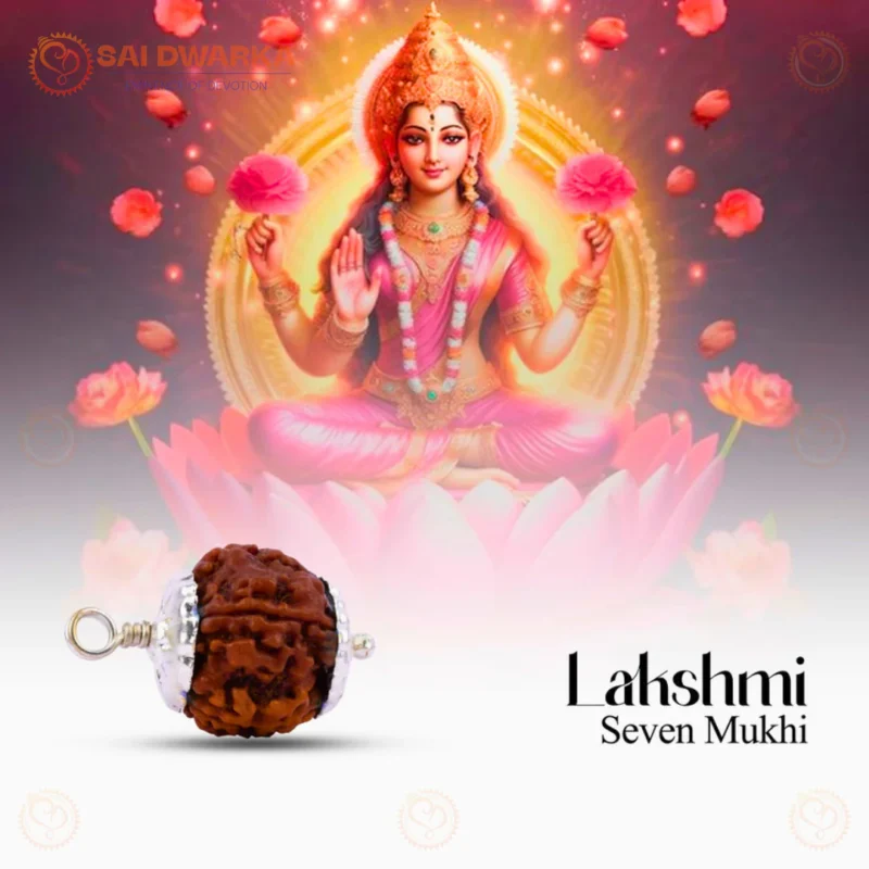 7 Mukhi Rudraksha Pendant