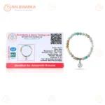 Natural Amazonite Bracelet (2.5 Inch) with Om Charm – Crystal Stone Bracelet for Calmness, Balance & Positive Energy - Image 6