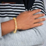 Natural Citrine Bracelet (2.5 Inch) – Crystal Stone Bracelet for Prosperity, Confidence & Positive Energy - Image 6