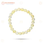 Natural Citrine Bracelet (2.5 Inch) – Crystal Stone Bracelet for Prosperity, Confidence & Positive Energy - Image 3
