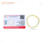 Natural Citrine Bracelet (2.5 Inch) – Crystal Stone Bracelet for Prosperity, Confidence & Positive Energy - Image 5