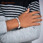 Natural Dragon Vein Agate Bracelet (2.5 Inch) – Crystal Stone Bracelet for Strength, Confidence & Positive Energy - Image 2