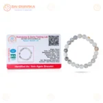 Natural Dragon Vein Agate Bracelet (2.5 Inch) – Crystal Stone Bracelet for Strength, Confidence & Positive Energy - Image 5