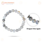 Dragon Vein Agate Bracelet