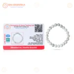 Natural Howlite Bracelet (2.5 Inch) – Crystal Stone Bracelet for Calmness, Mindfulness & Emotional Balance - Image 6
