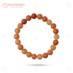 Natural Red Aventurine Bracelet (2.5 Inch) – Crystal Stone Bracelet for Confidence, Motivation & Positive Energy - Image 2