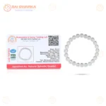 Natural Sphatik Bracelet (3 Inch) – Crystal Quartz Bracelet for Peace, Clarity & Positive Energy - Image 5