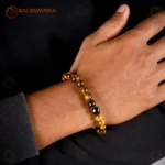 Natural Tiger Eye Bracelet (2.5 Inch) – Crystal Stone Bracelet for Confidence, Focus & Positive Energy - Image 3