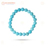Natural Turquoise Bracelet (2.5 Inch) – Crystal Stone Bracelet for Protection, Harmony & Positive Energy - Image 5