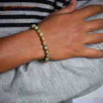 Natural Unakite Bracelet (2.5 Inch) – Crystal Stone Bracelet for Emotional Balance, Inner Peace & Self-Growth - Image 5