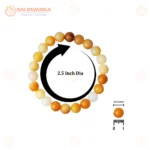 Natural Yellow Aventurine Bracelet (2.5 Inch) – Crystal Stone Bracelet for Confidence, Positivity & Personal Growth - Image 2