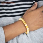 Natural Yellow Aventurine Bracelet (2.5 Inch) – Crystal Stone Bracelet for Confidence, Positivity & Personal Growth - Image 3