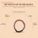 Scorpio (Vrishchik Rashi) Zodiac Bracelet – Amethyst, Rose Quartz, Malachite, Citrine & Black Obsidian Gemstone Bracelet (Adjustable) - Image 3